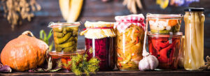 Vegetable's In Jars