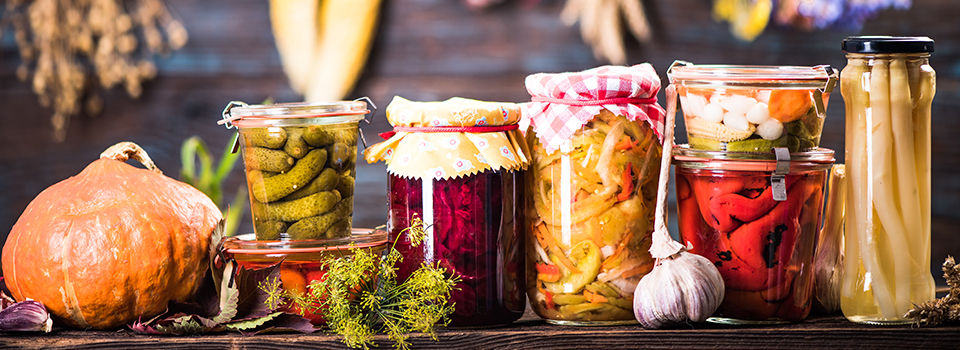 Vegetable's In Jars