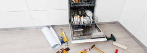 Dishwasher being a mess